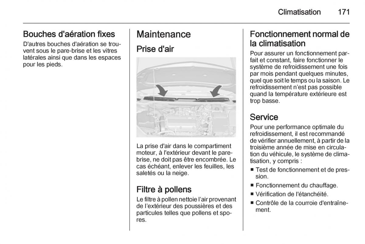 Opel Astra J IV 4 manuel du proprietaire / page 173