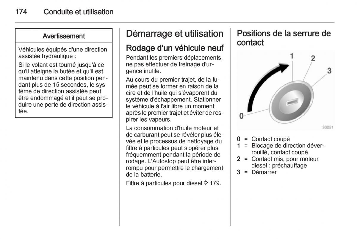 Opel Astra J IV 4 manuel du proprietaire / page 176