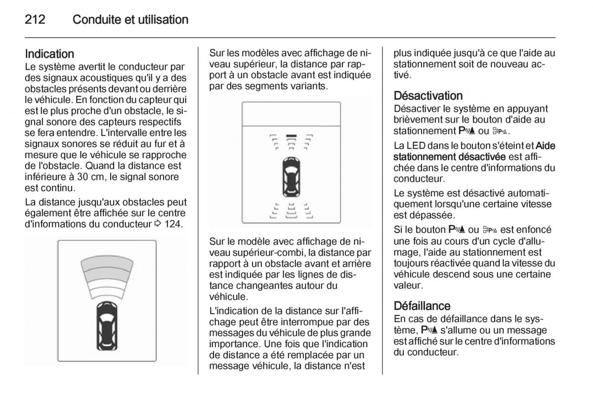 Opel Astra J IV 4 manuel du proprietaire / page 214