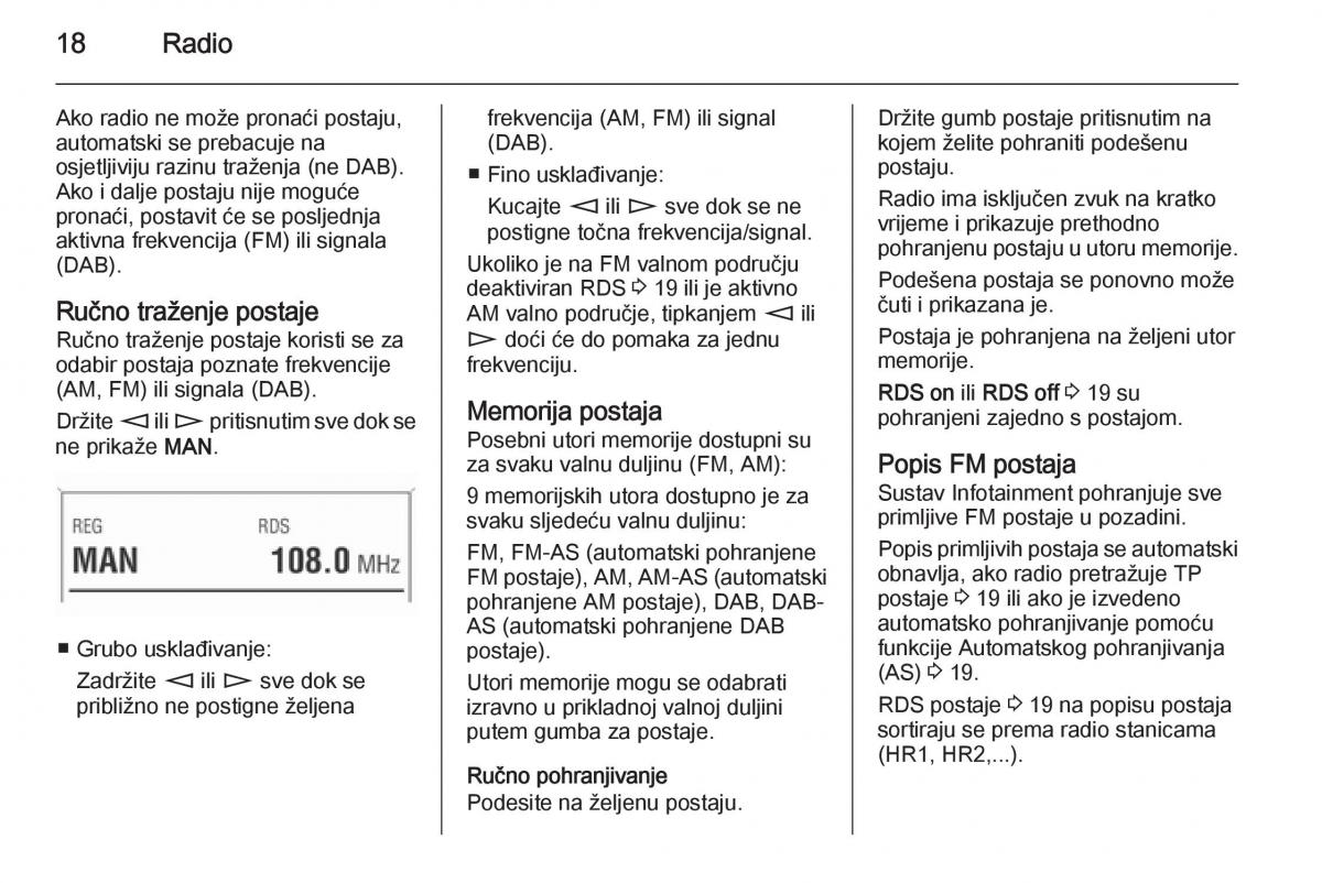 Opel Astra J IV 4 vlasnicko uputstvo / page 18