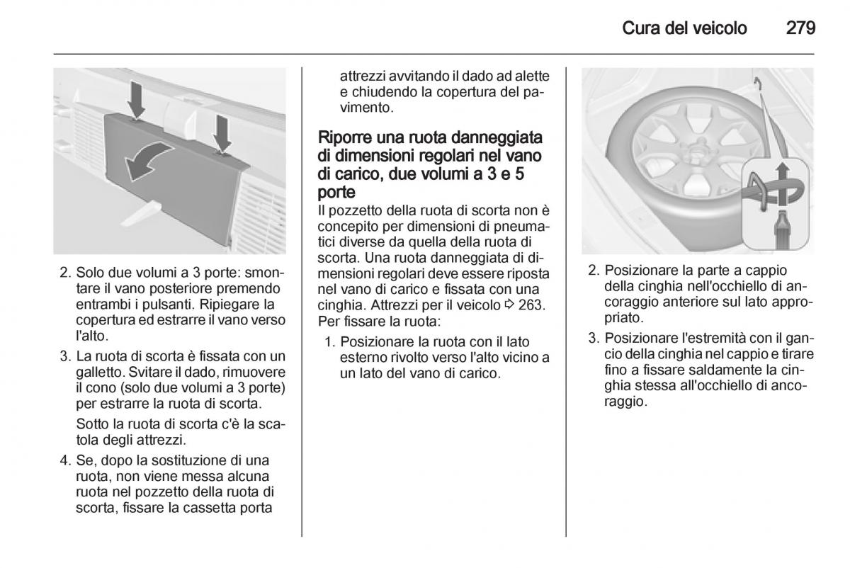 Opel Astra J IV 4 manuale del proprietario / page 281