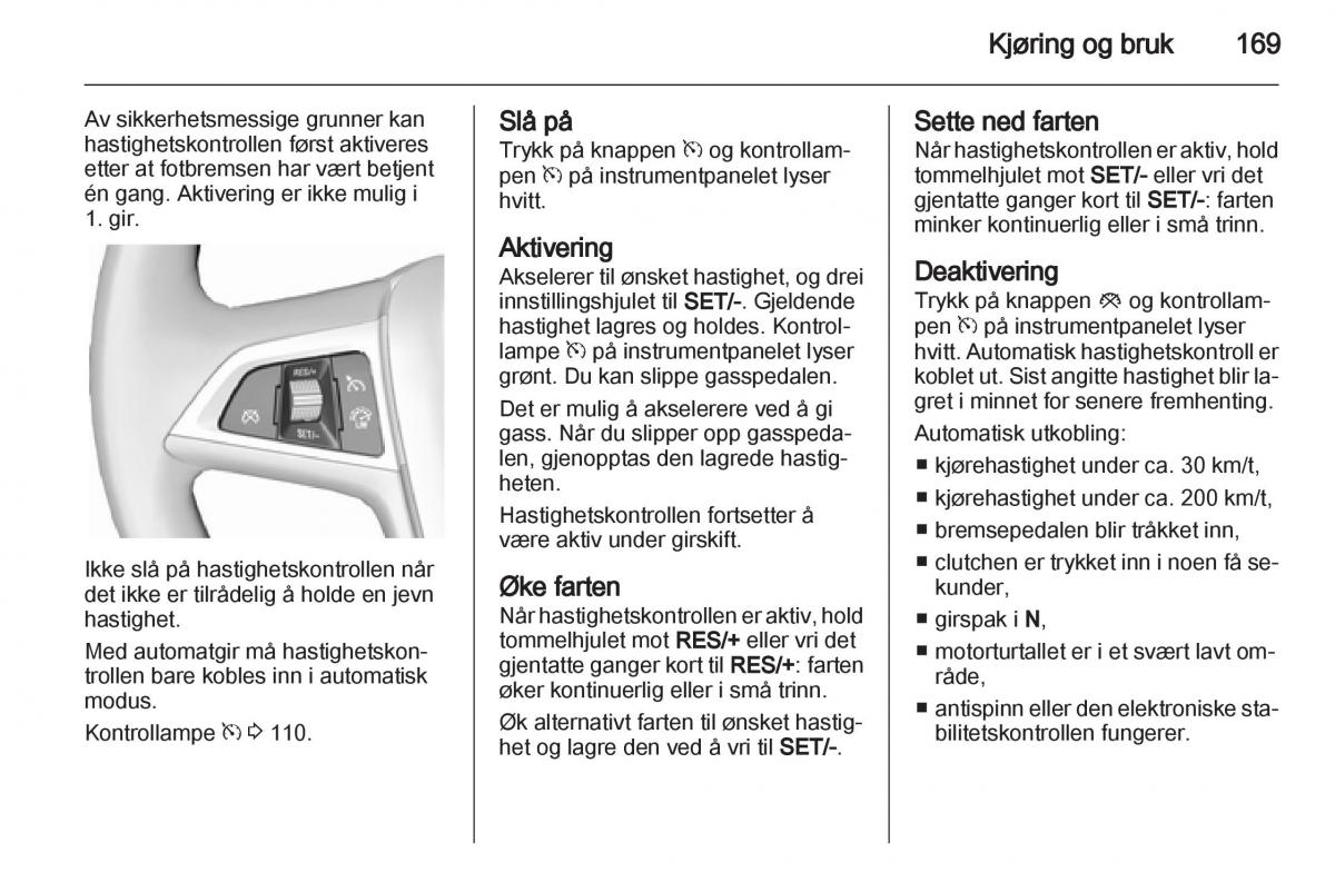 Opel Astra J IV 4 bruksanvisningen / page 171