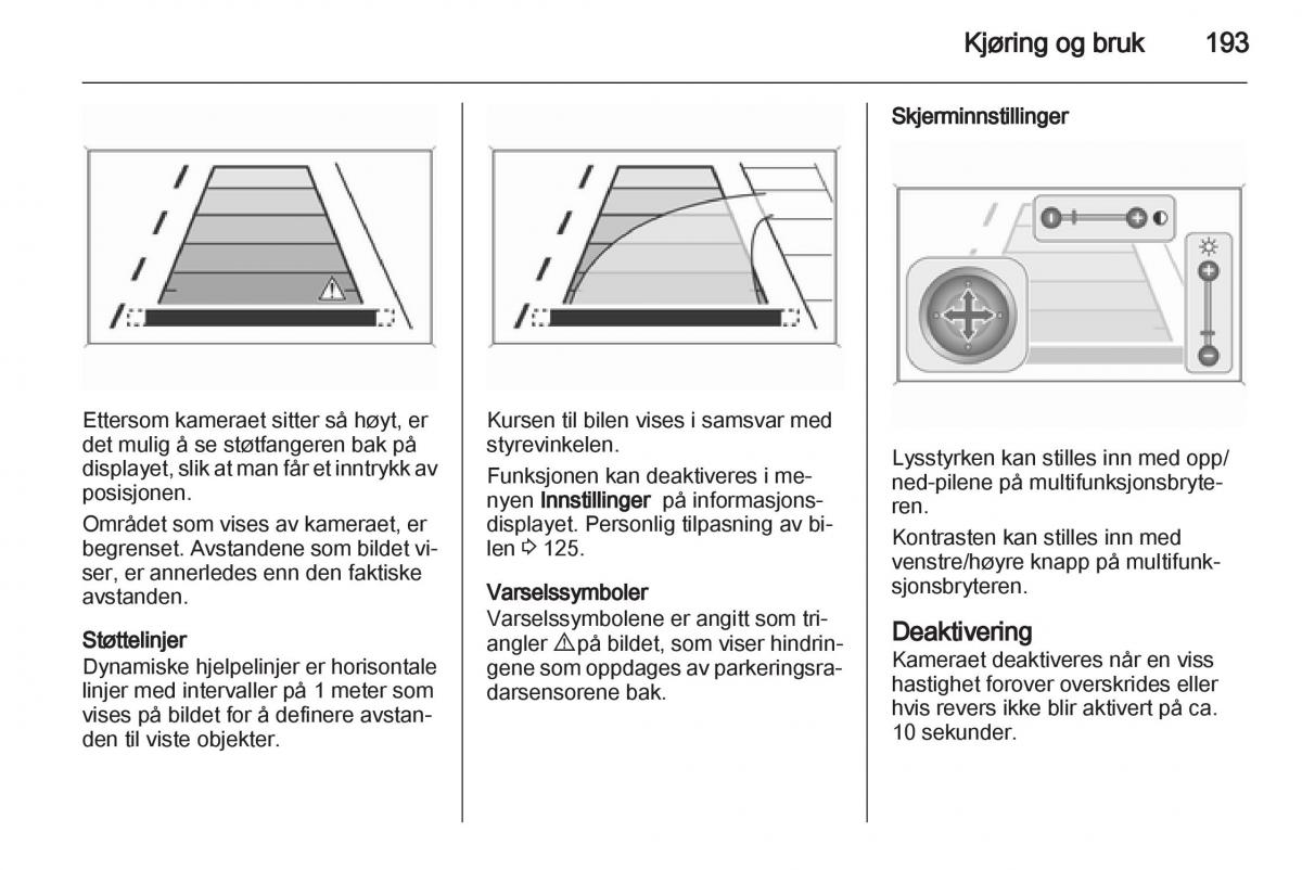 Opel Astra J IV 4 bruksanvisningen / page 195