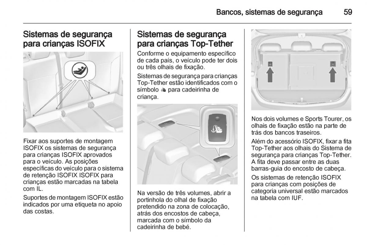 Opel Astra J IV 4 manual del propietario / page 61