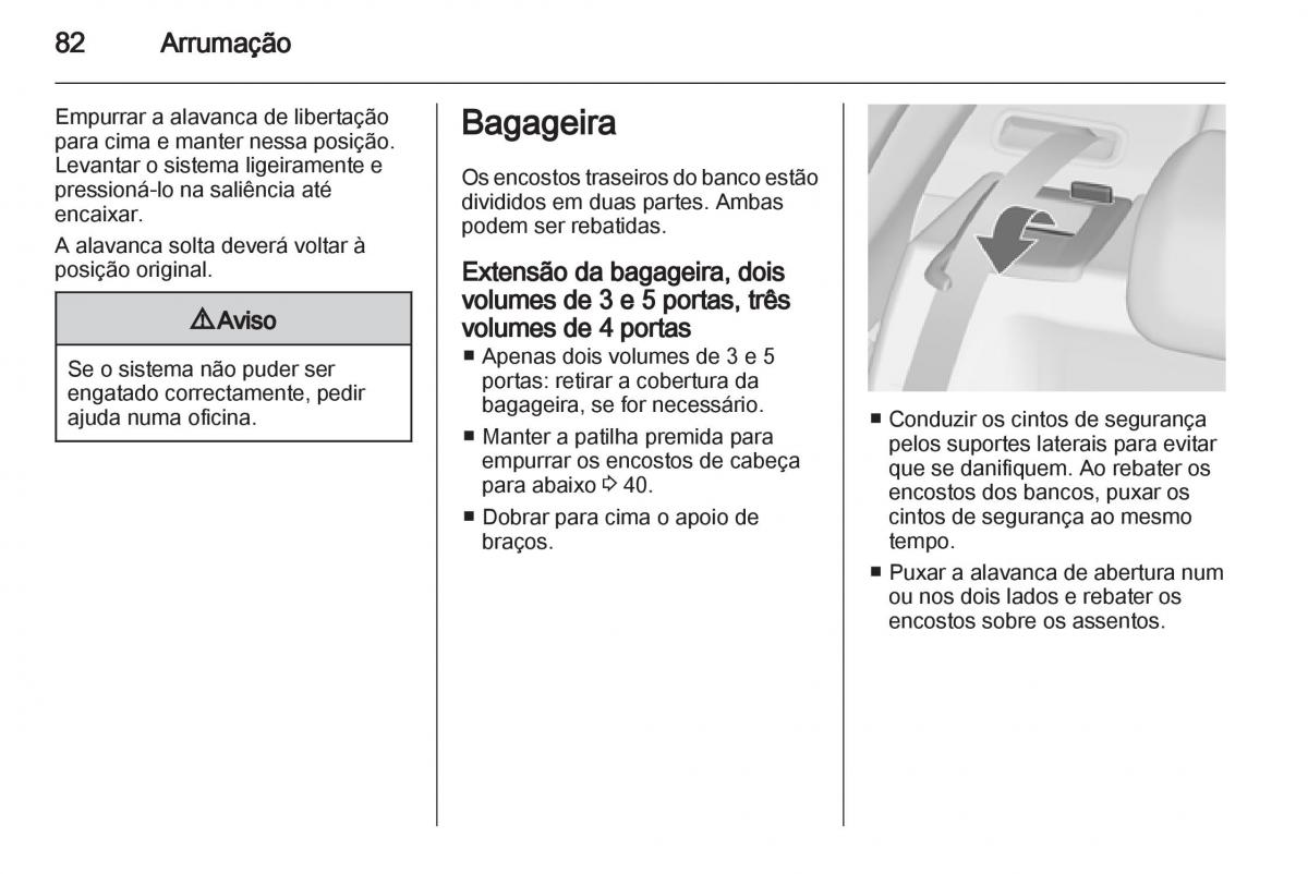 Opel Astra J IV 4 manual del propietario / page 84