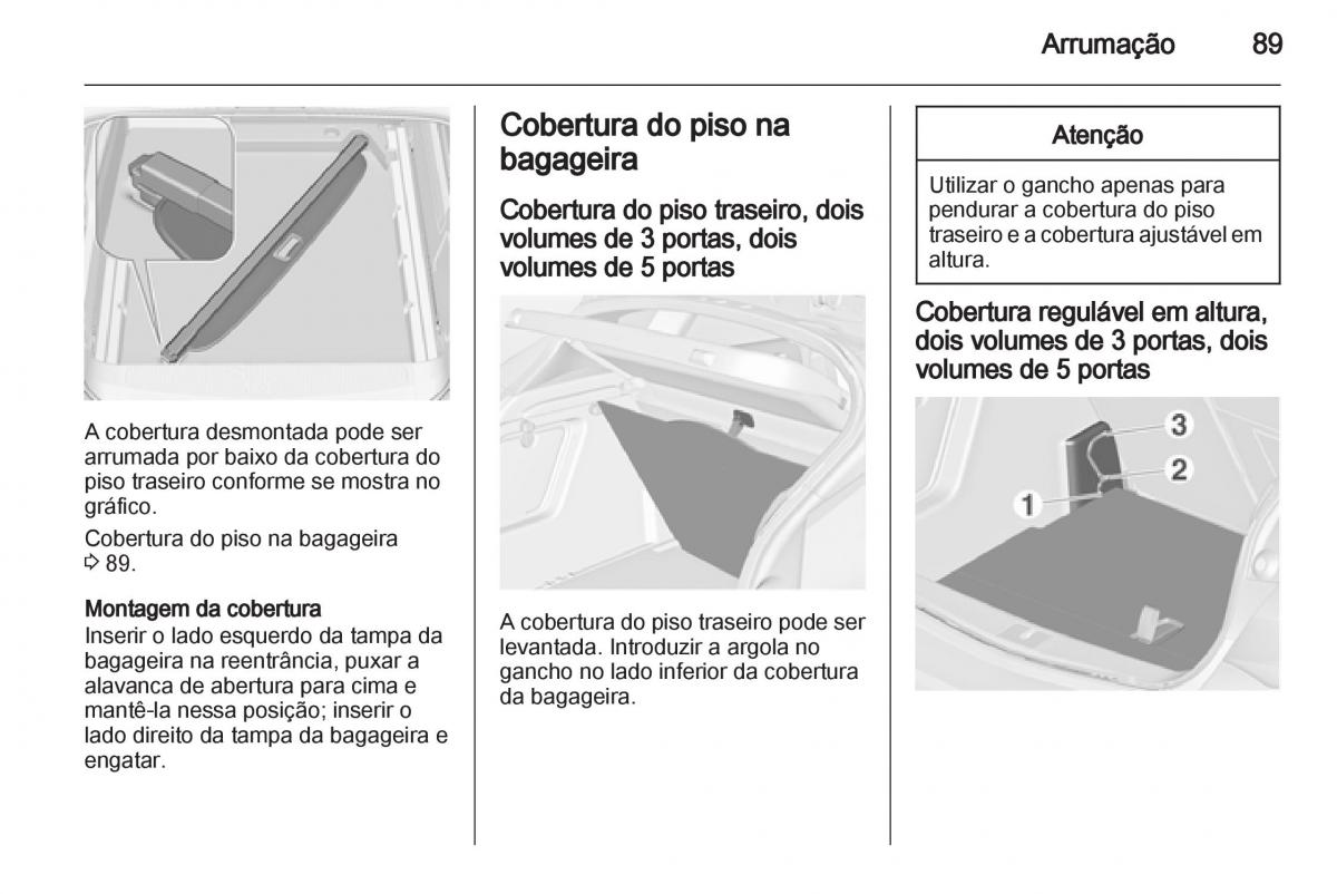 Opel Astra J IV 4 manual del propietario / page 91