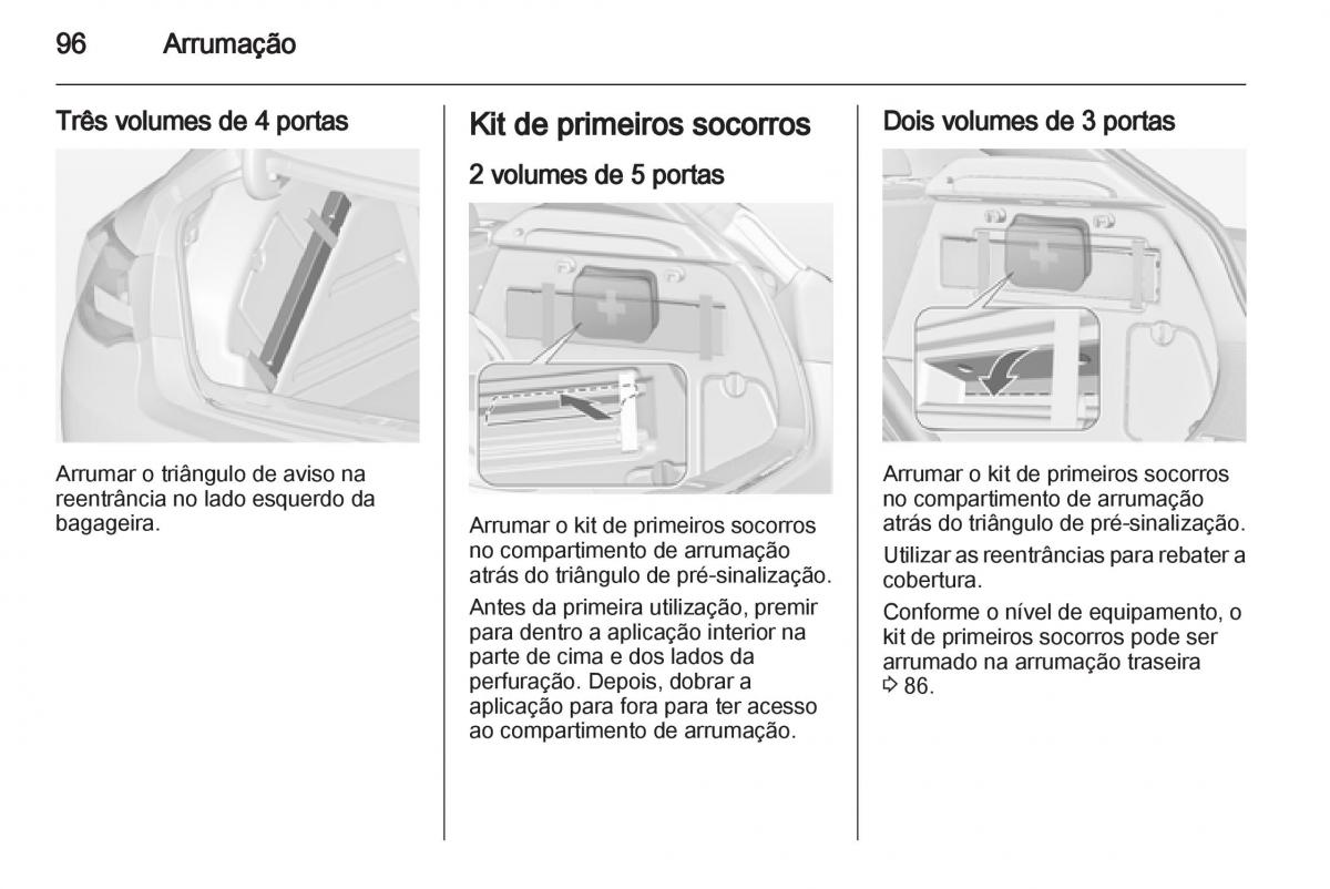 Opel Astra J IV 4 manual del propietario / page 98