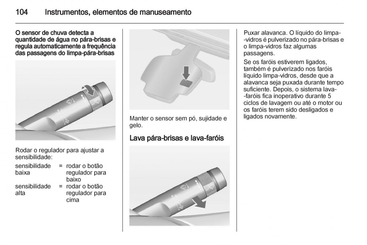 Opel Astra J IV 4 manual del propietario / page 106