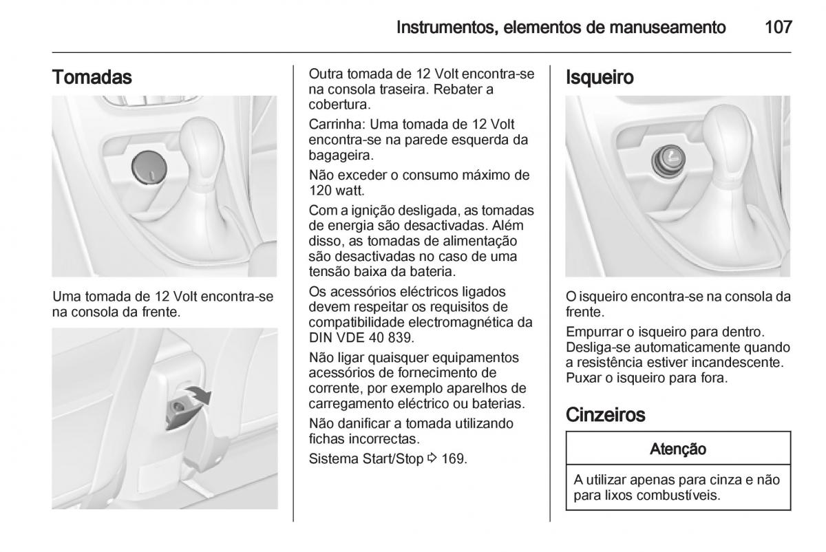 Opel Astra J IV 4 manual del propietario / page 109