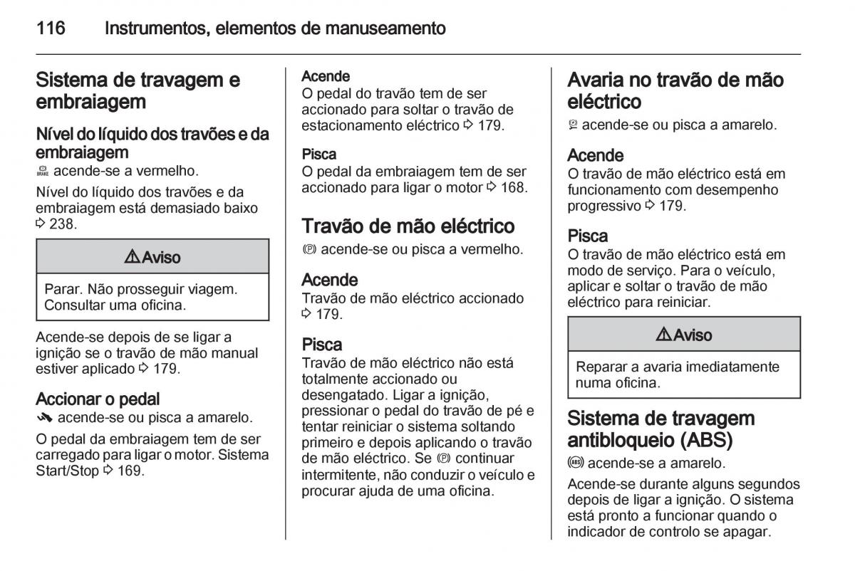 Opel Astra J IV 4 manual del propietario / page 118