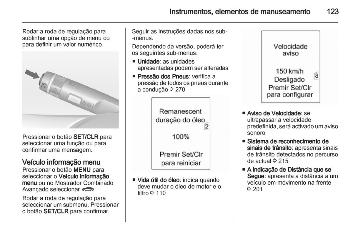 Opel Astra J IV 4 manual del propietario / page 125