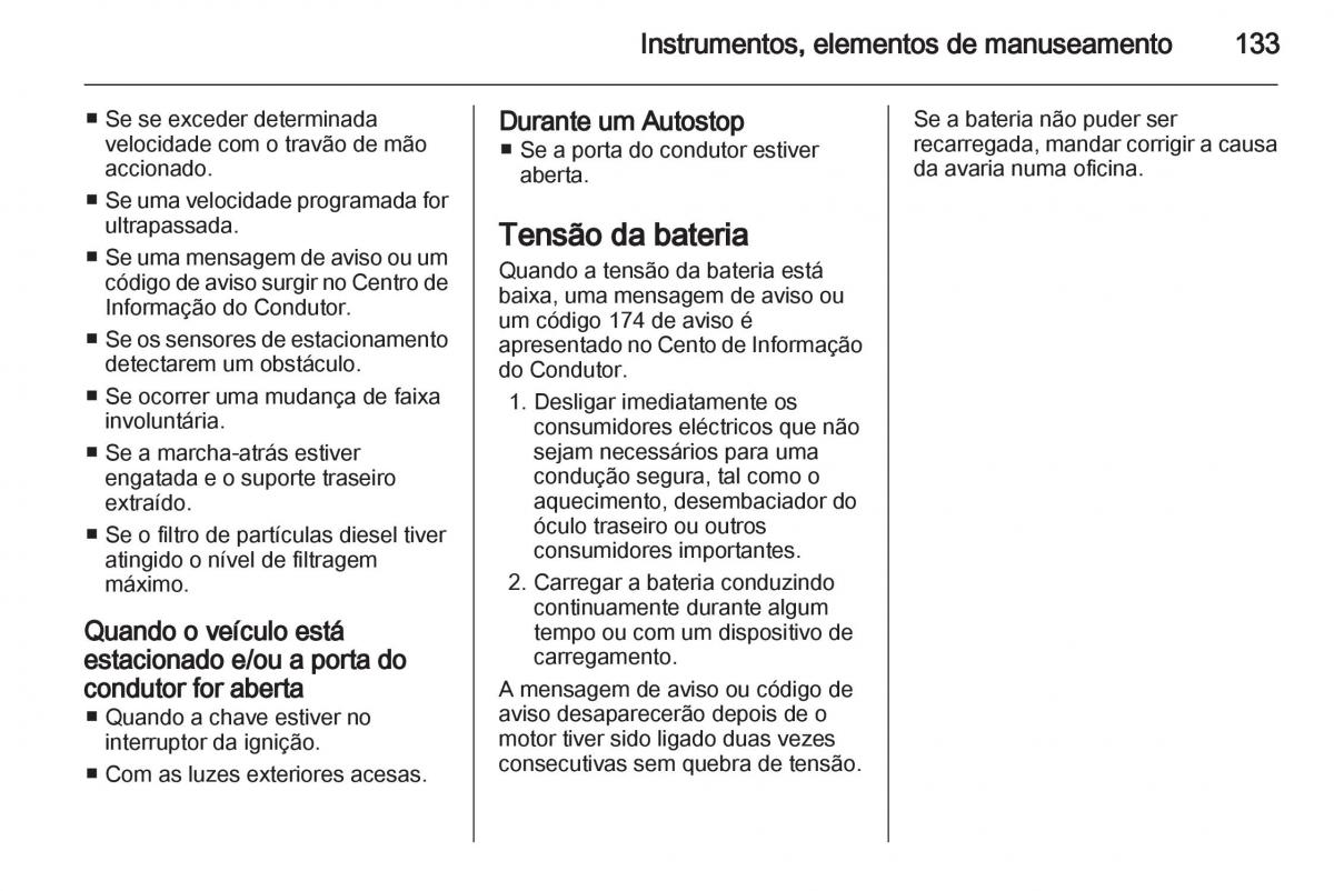 Opel Astra J IV 4 manual del propietario / page 135