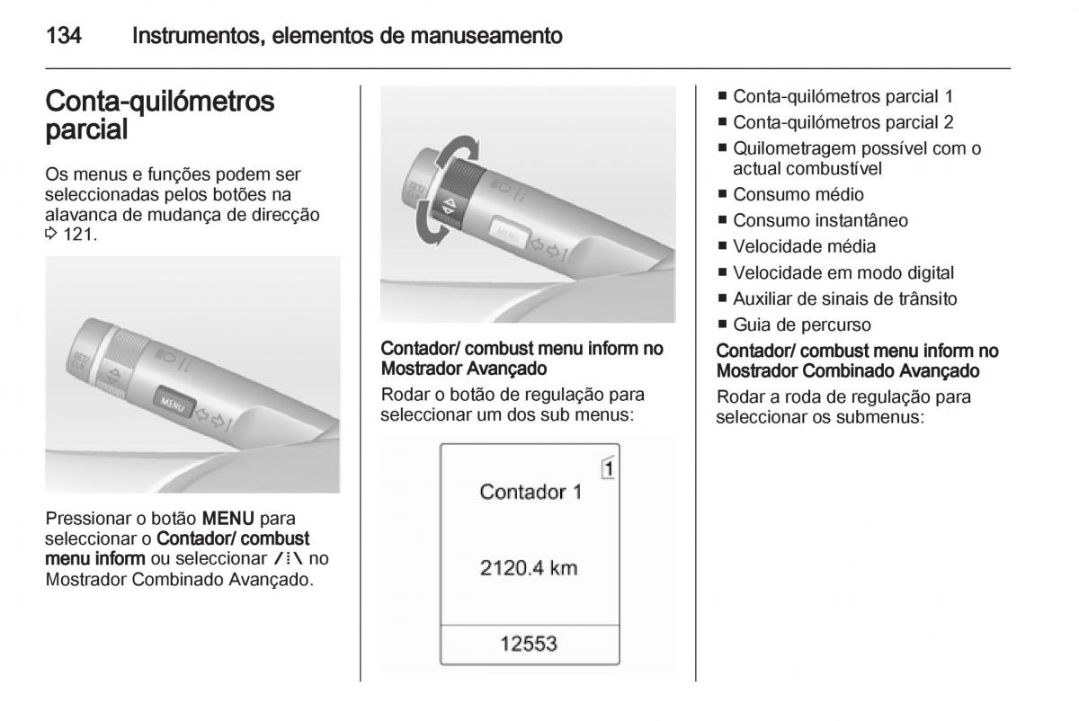 Opel Astra J IV 4 manual del propietario / page 136