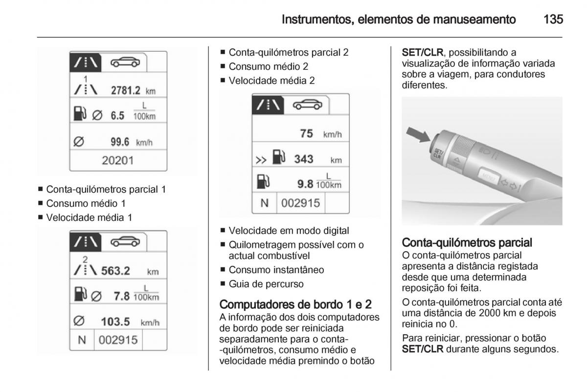 Opel Astra J IV 4 manual del propietario / page 137