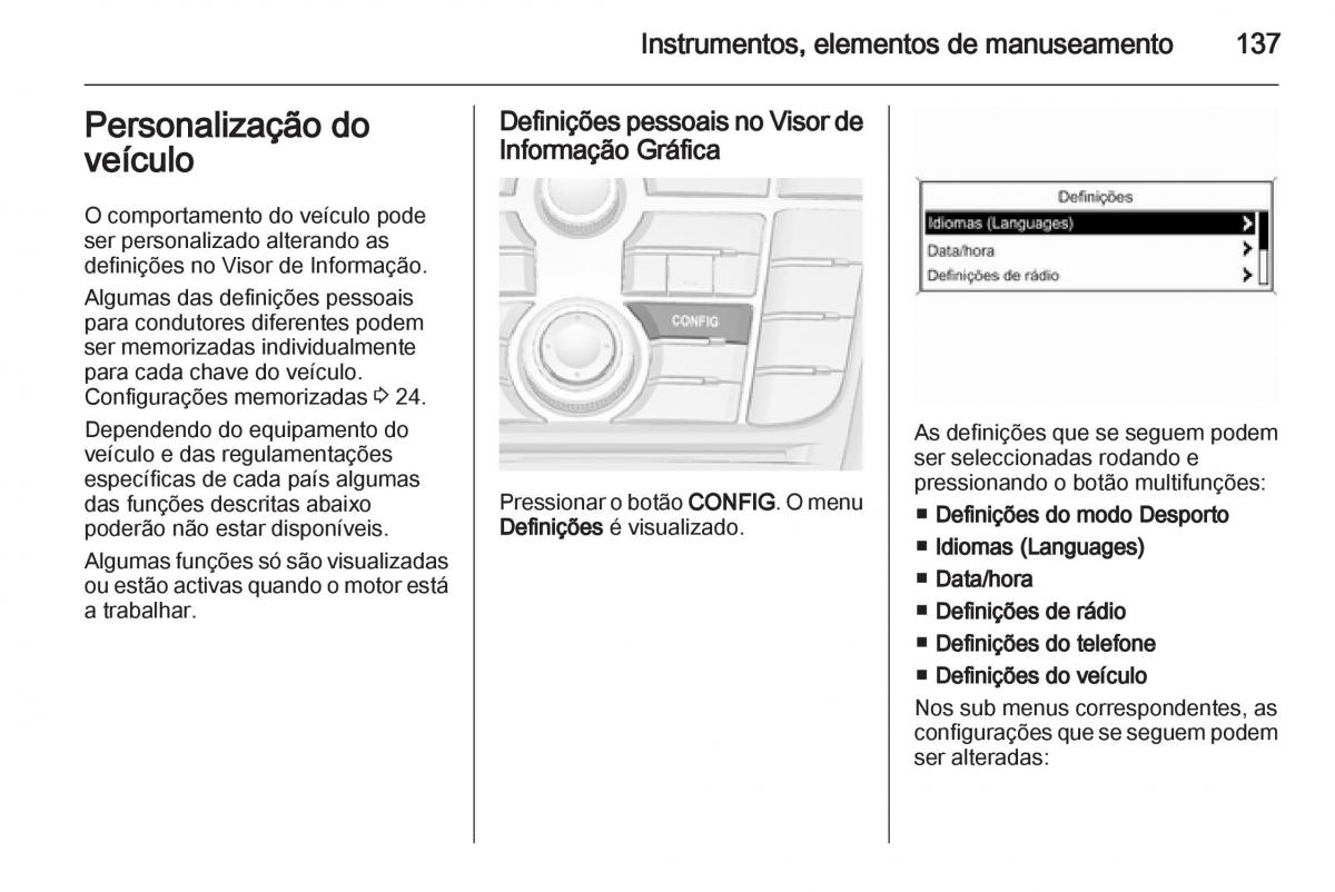 Opel Astra J IV 4 manual del propietario / page 139