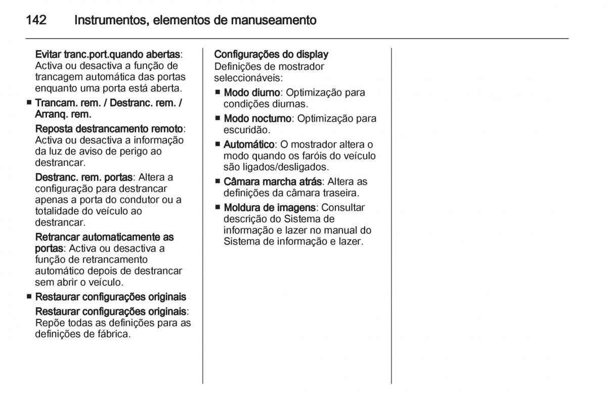 Opel Astra J IV 4 manual del propietario / page 144