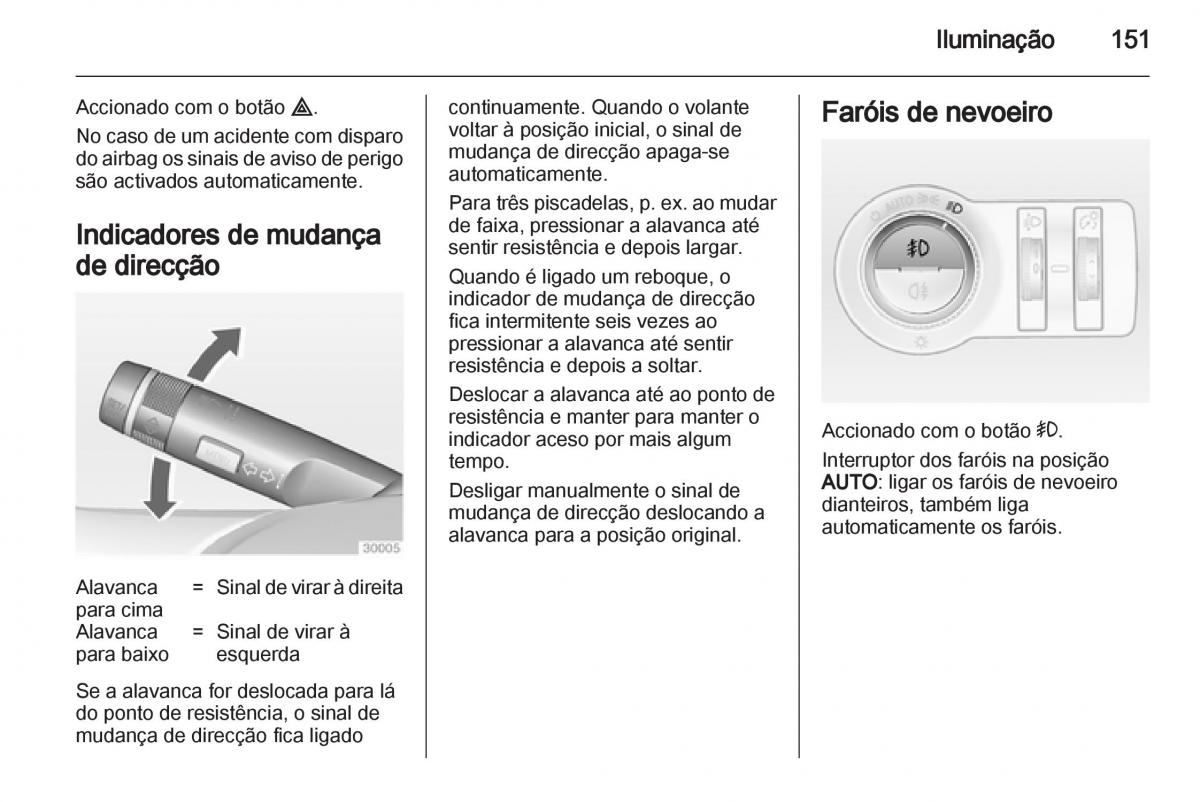 Opel Astra J IV 4 manual del propietario / page 153