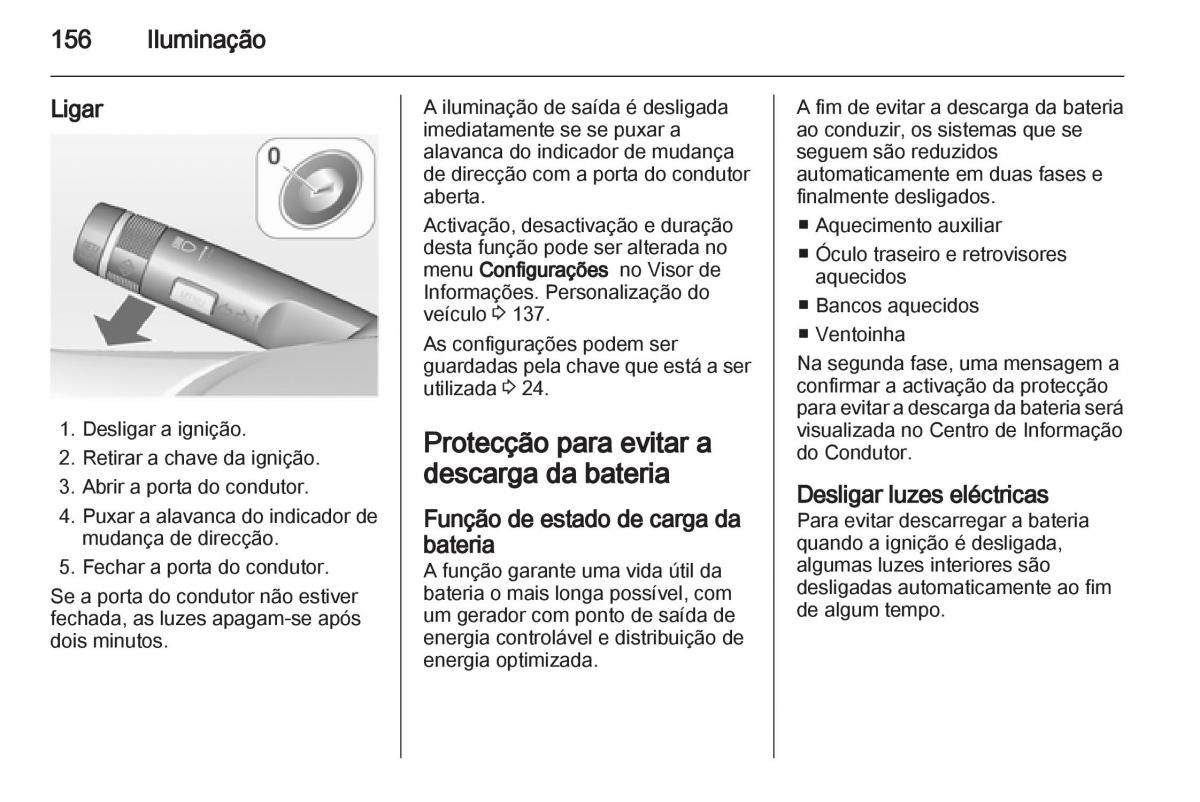 Opel Astra J IV 4 manual del propietario / page 158