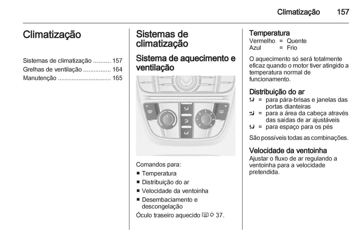 Opel Astra J IV 4 manual del propietario / page 159