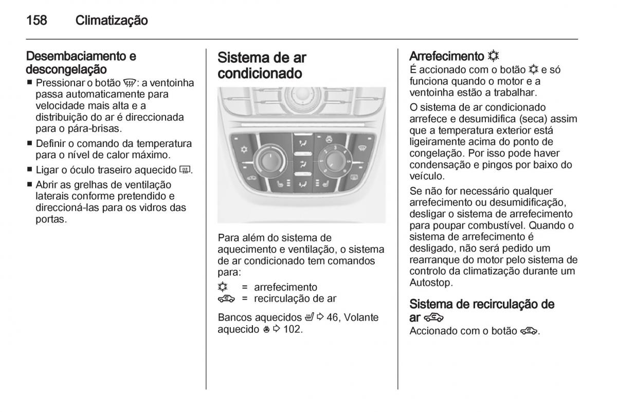 Opel Astra J IV 4 manual del propietario / page 160