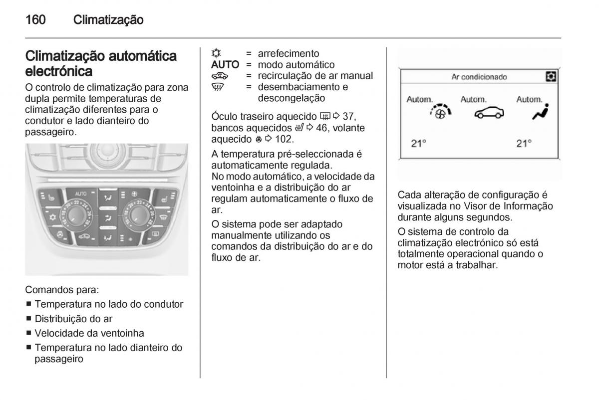 Opel Astra J IV 4 manual del propietario / page 162