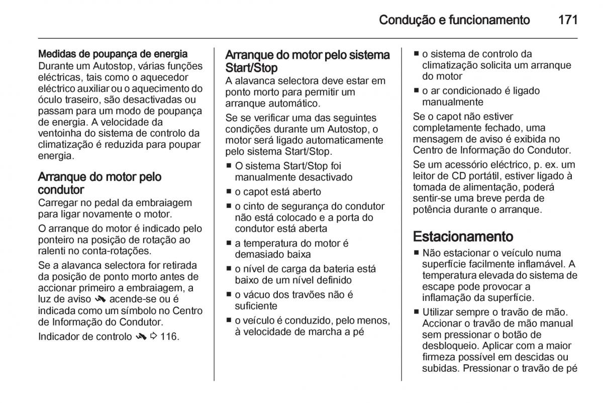 Opel Astra J IV 4 manual del propietario / page 173