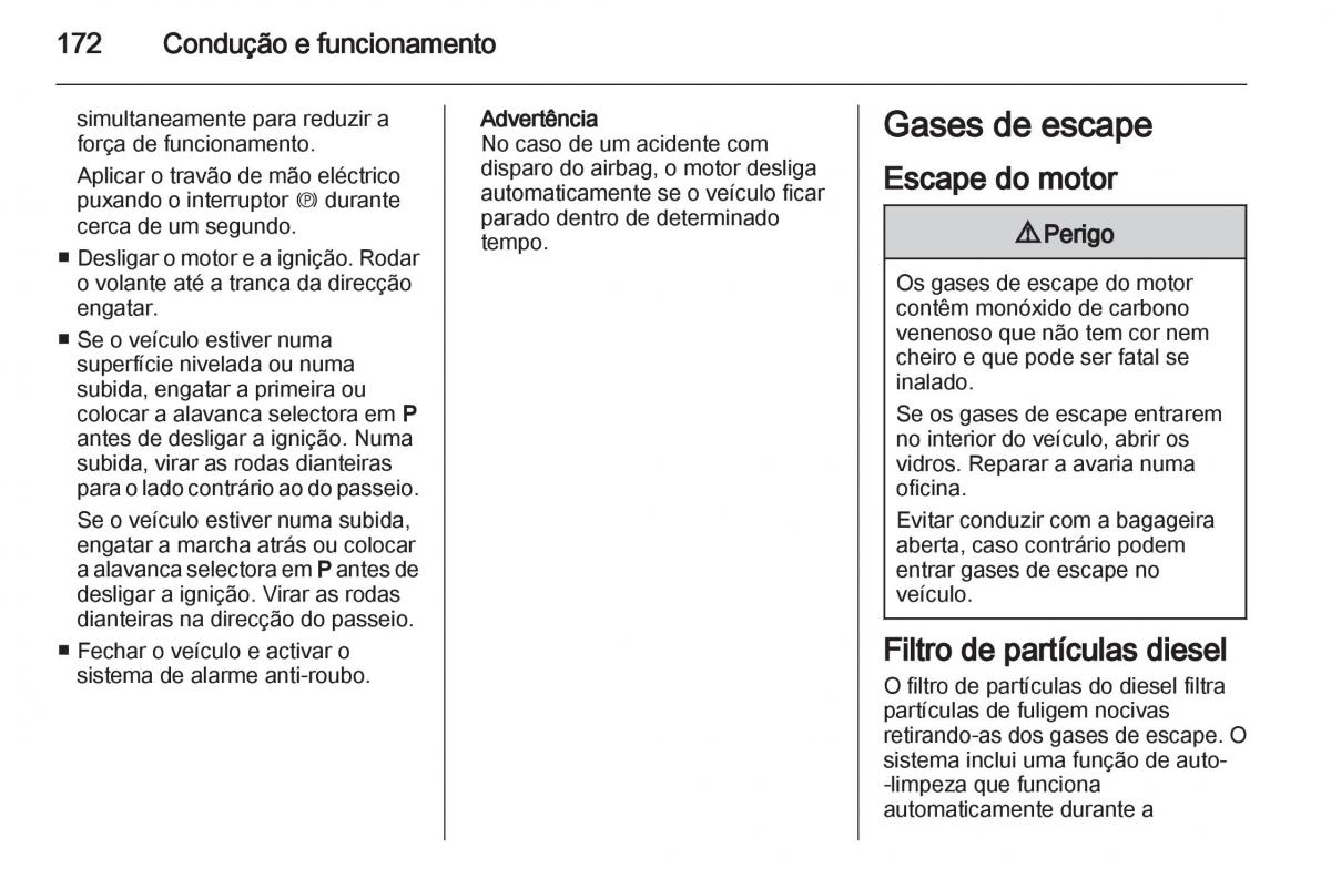 Opel Astra J IV 4 manual del propietario / page 174