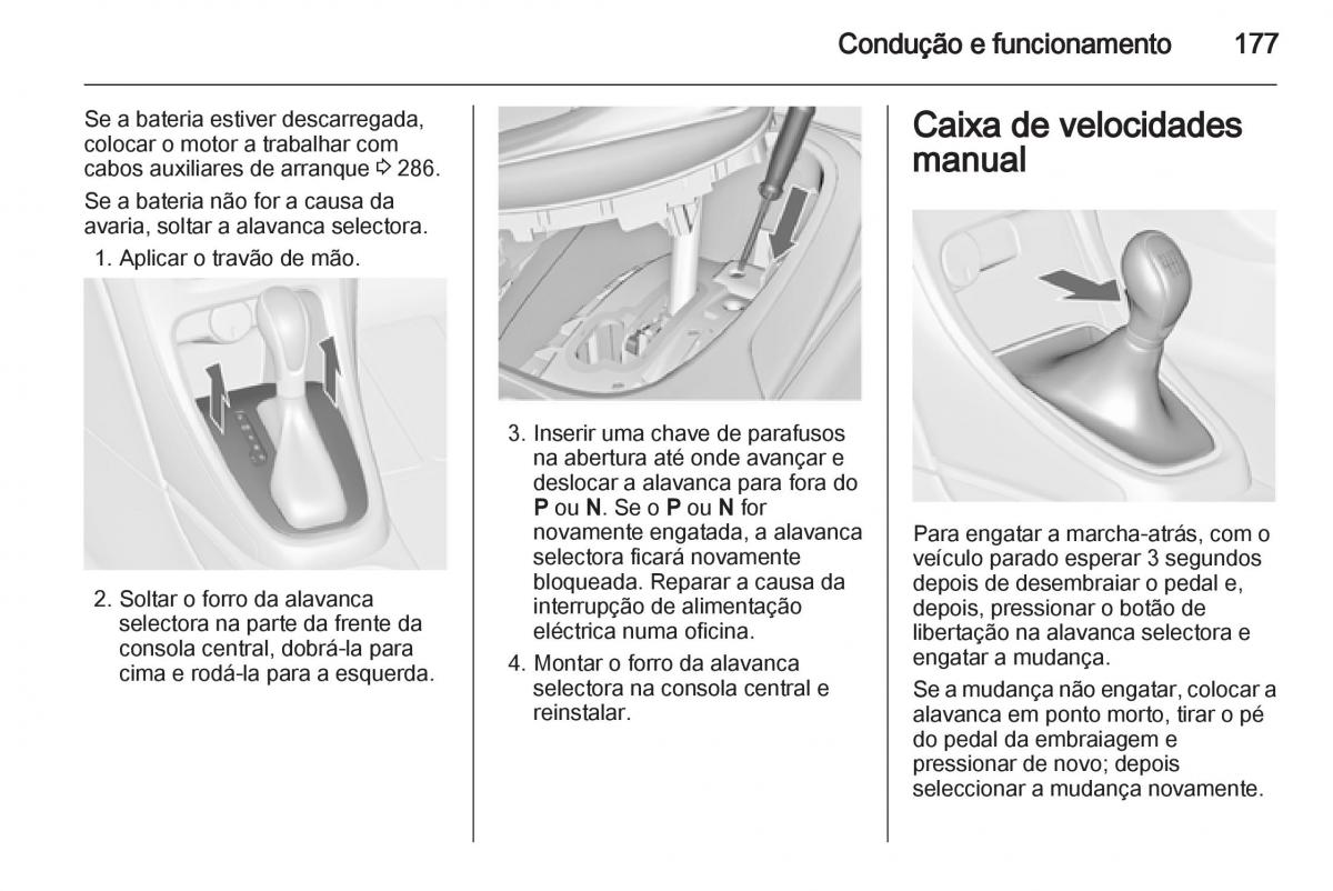 Opel Astra J IV 4 manual del propietario / page 179