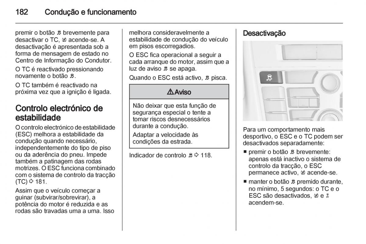 Opel Astra J IV 4 manual del propietario / page 184