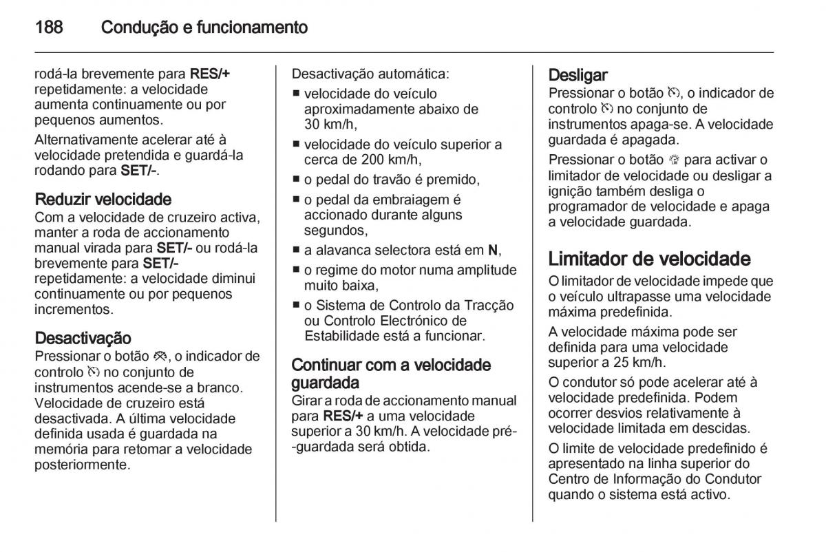 Opel Astra J IV 4 manual del propietario / page 190