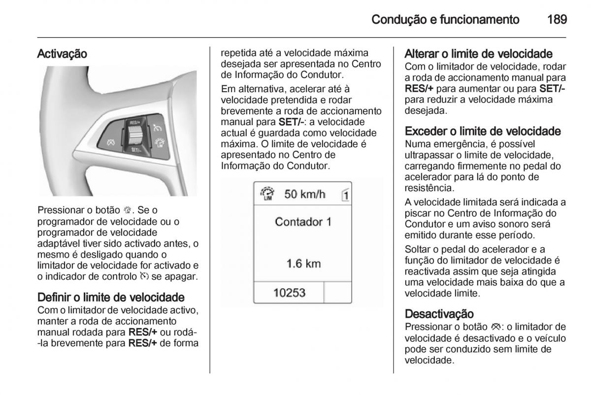 Opel Astra J IV 4 manual del propietario / page 191