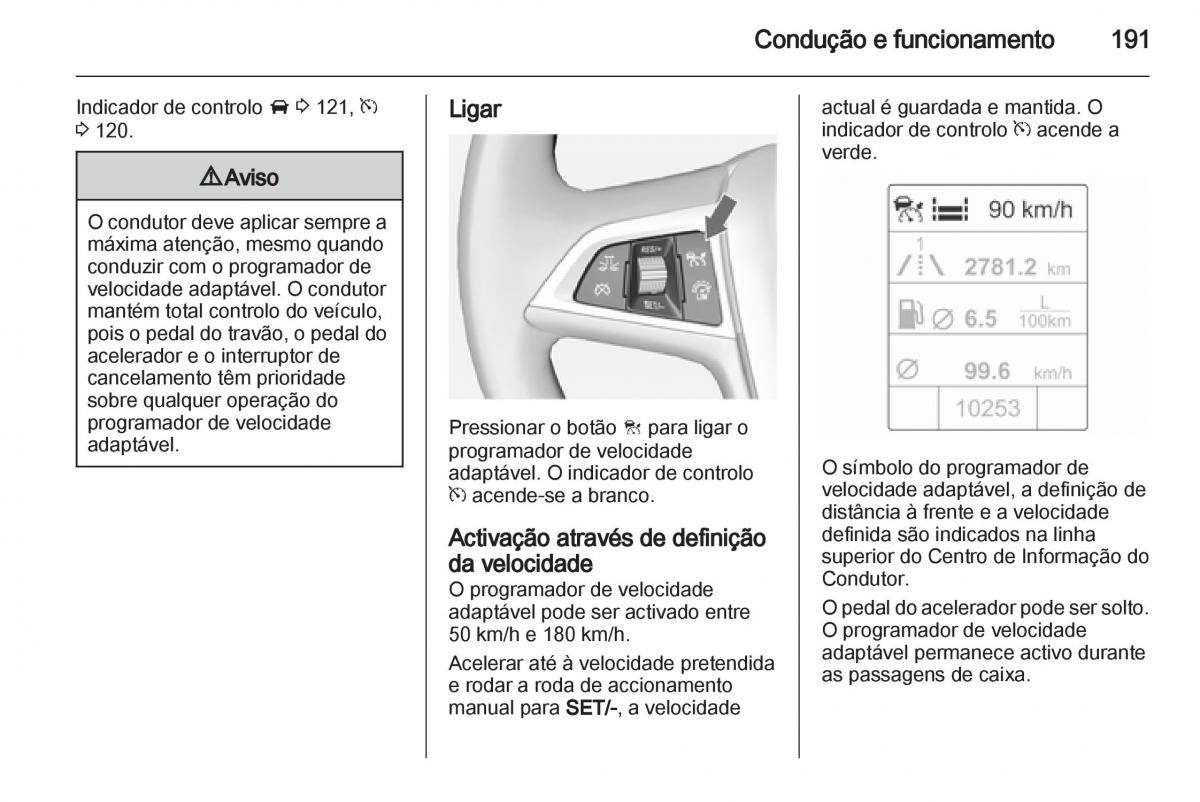 Opel Astra J IV 4 manual del propietario / page 193