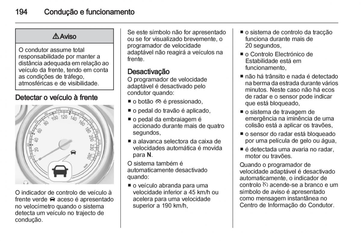 Opel Astra J IV 4 manual del propietario / page 196