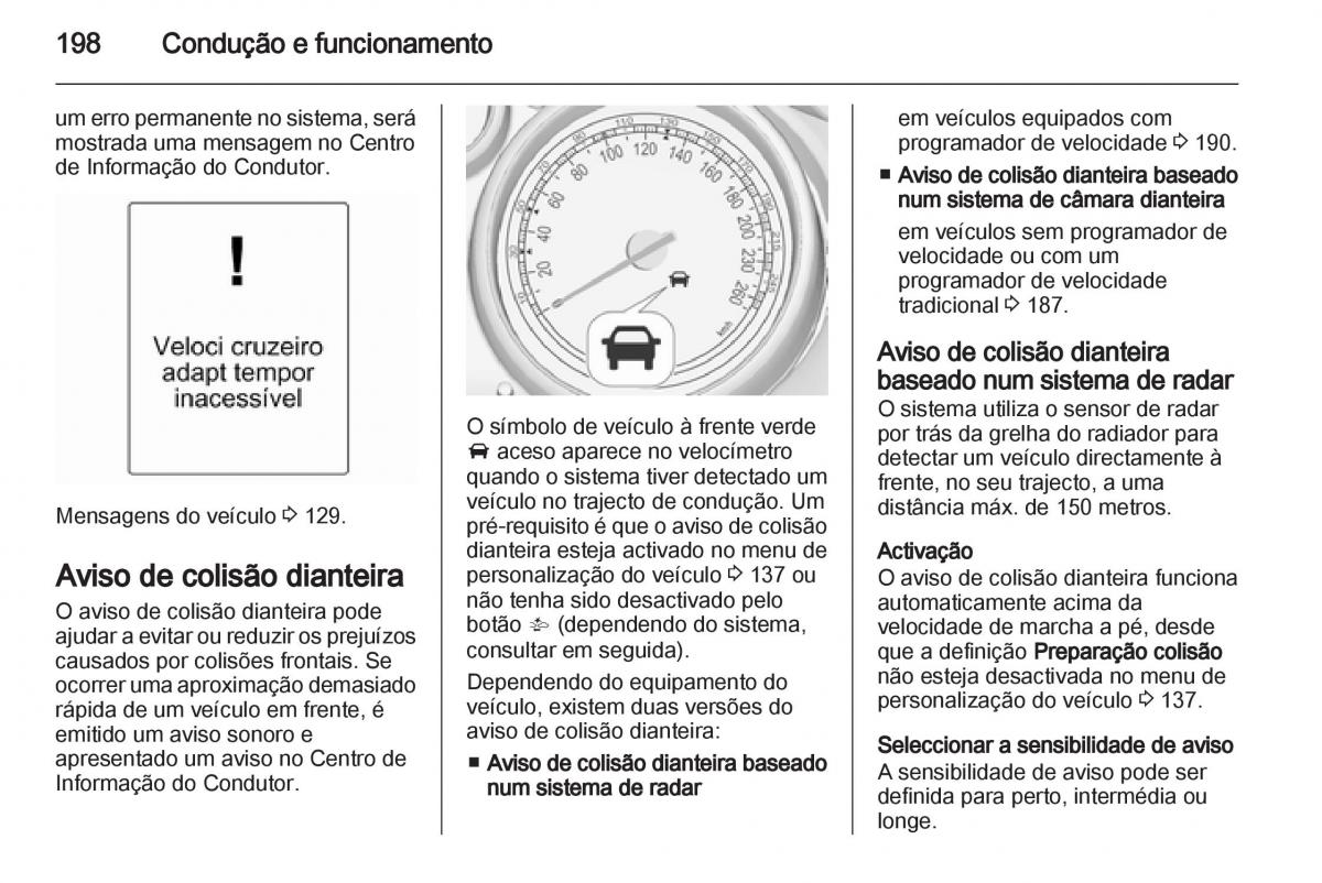 Opel Astra J IV 4 manual del propietario / page 200