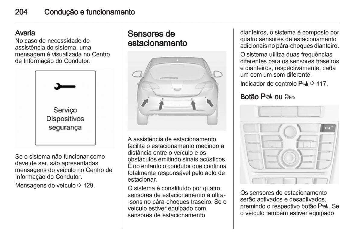 Opel Astra J IV 4 manual del propietario / page 206