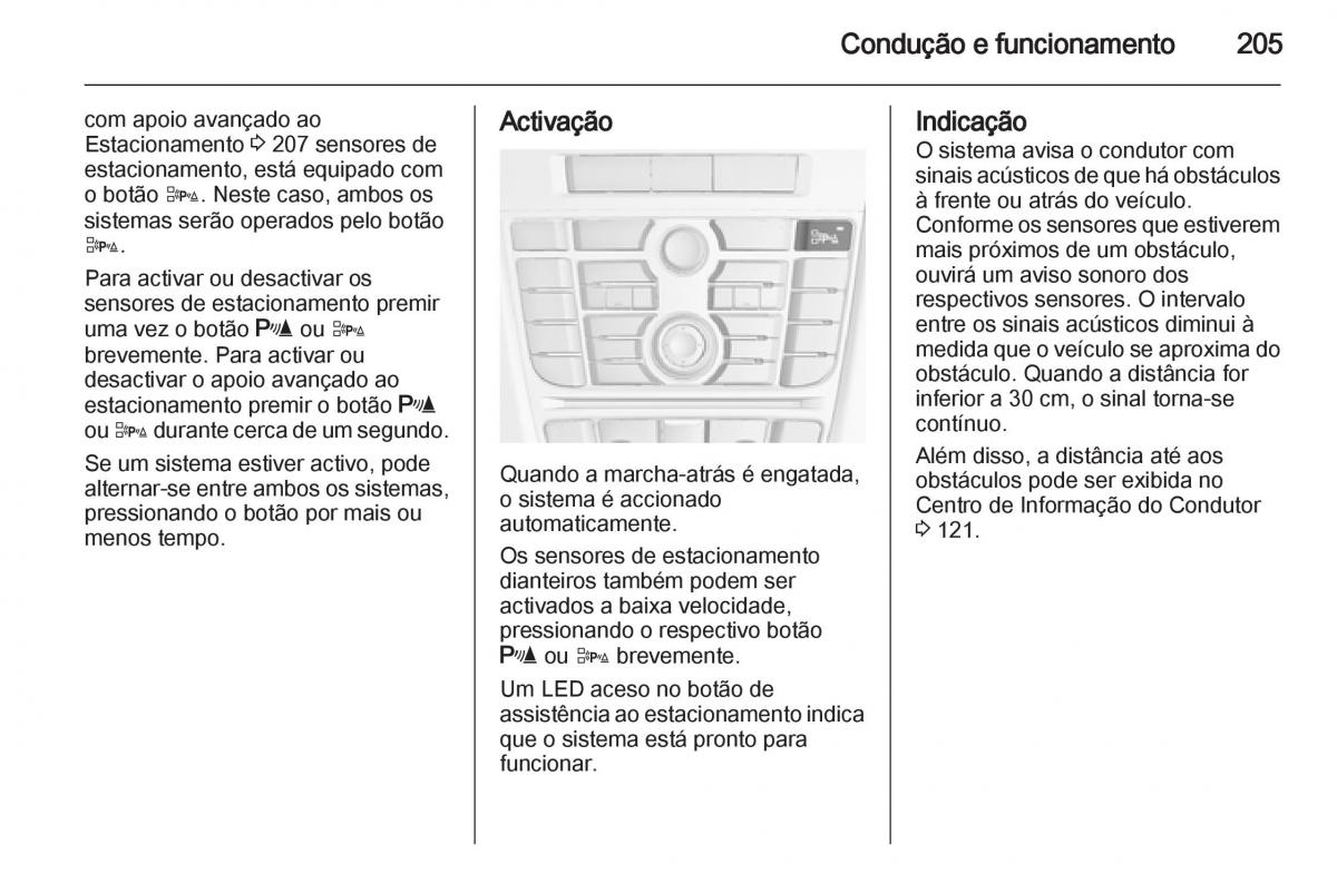 Opel Astra J IV 4 manual del propietario / page 207