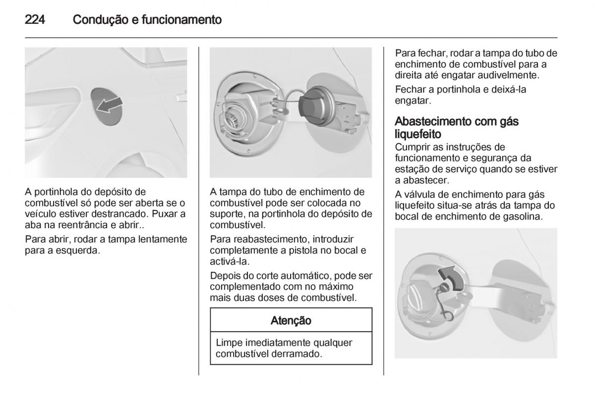 Opel Astra J IV 4 manual del propietario / page 226