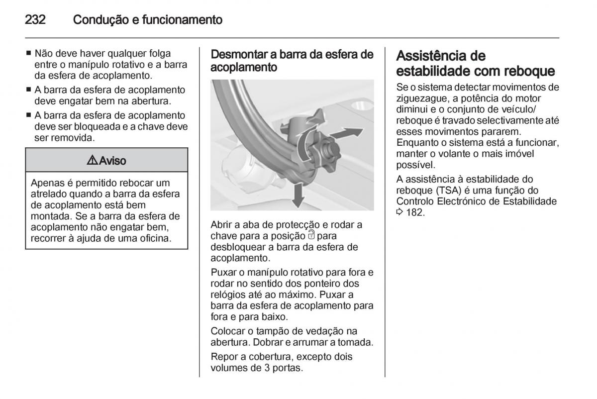 Opel Astra J IV 4 manual del propietario / page 234