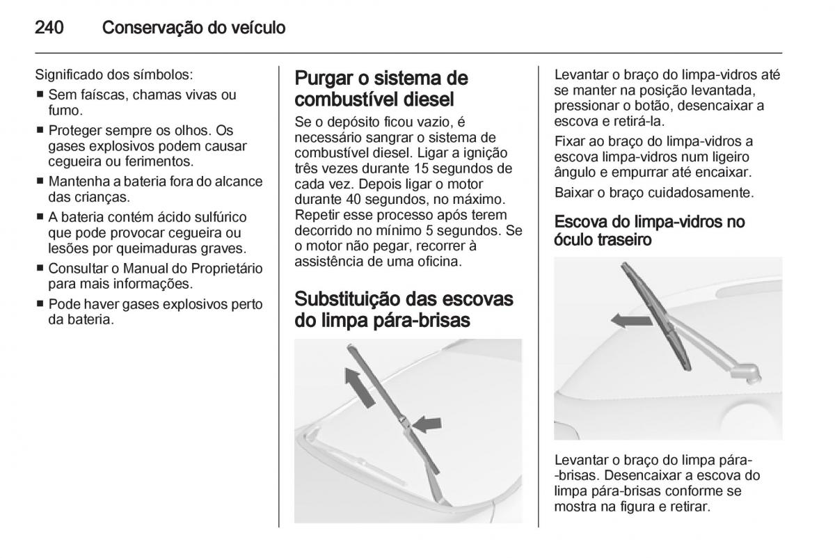 Opel Astra J IV 4 manual del propietario / page 242