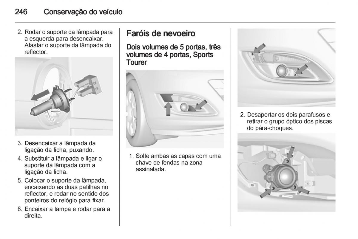 Opel Astra J IV 4 manual del propietario / page 248