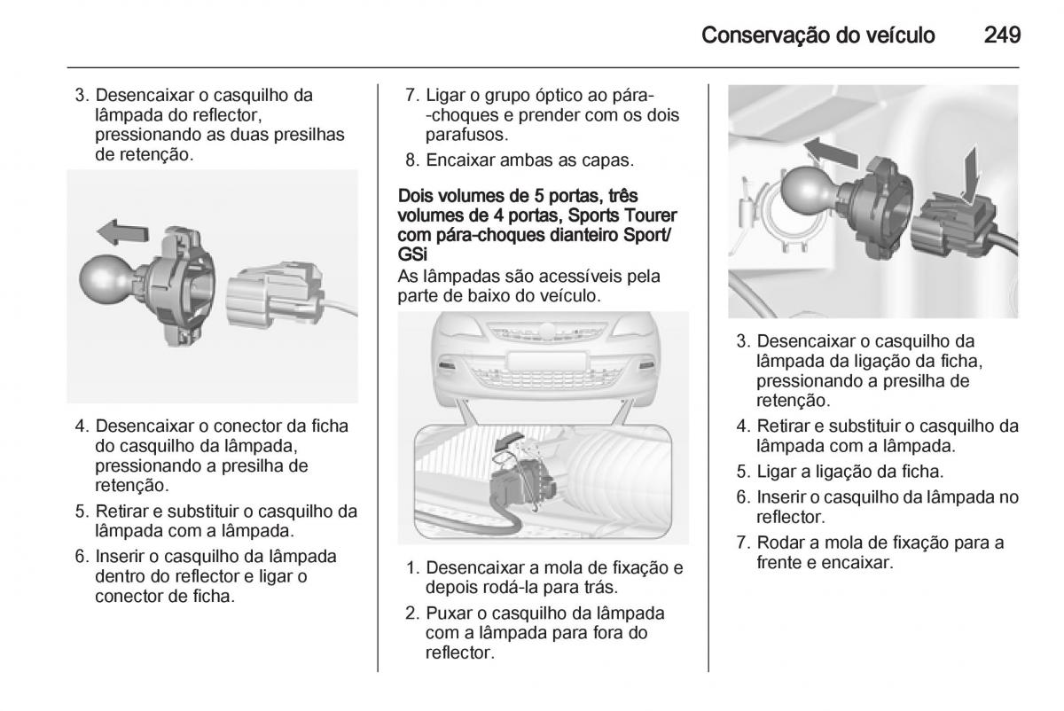 Opel Astra J IV 4 manual del propietario / page 251