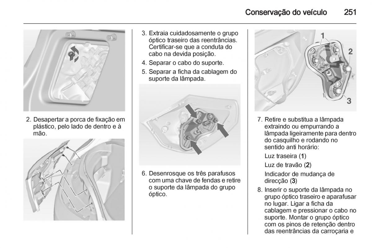 Opel Astra J IV 4 manual del propietario / page 253