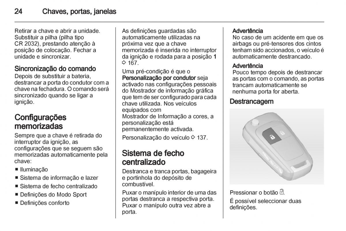 Opel Astra J IV 4 manual del propietario / page 26