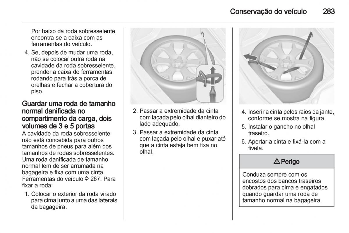 Opel Astra J IV 4 manual del propietario / page 285