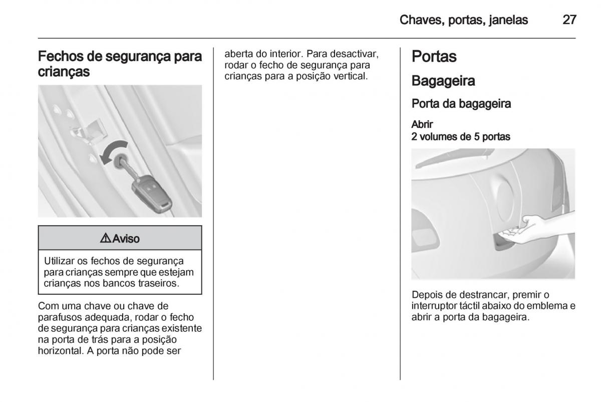 Opel Astra J IV 4 manual del propietario / page 29