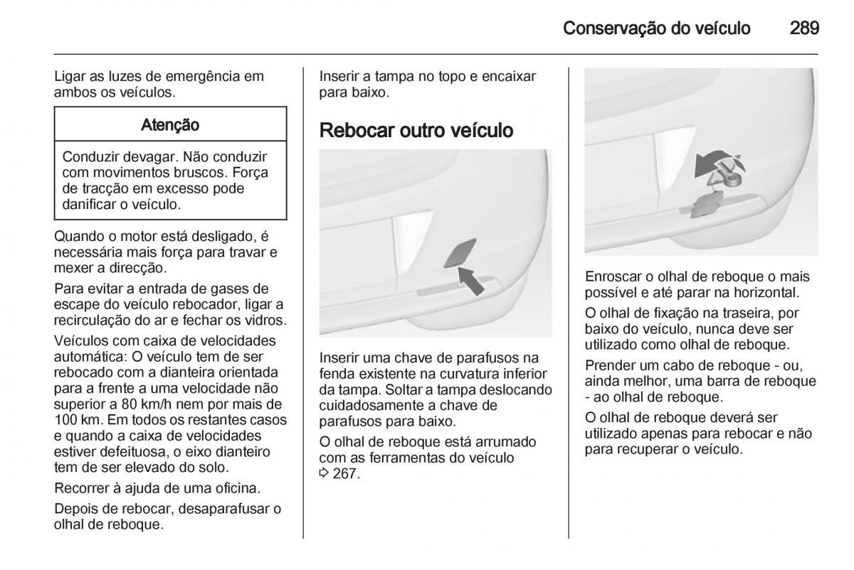 Opel Astra J IV 4 manual del propietario / page 291