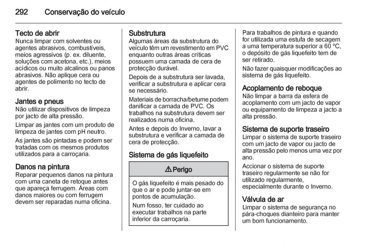 Opel Astra J IV 4 manual del propietario / page 294