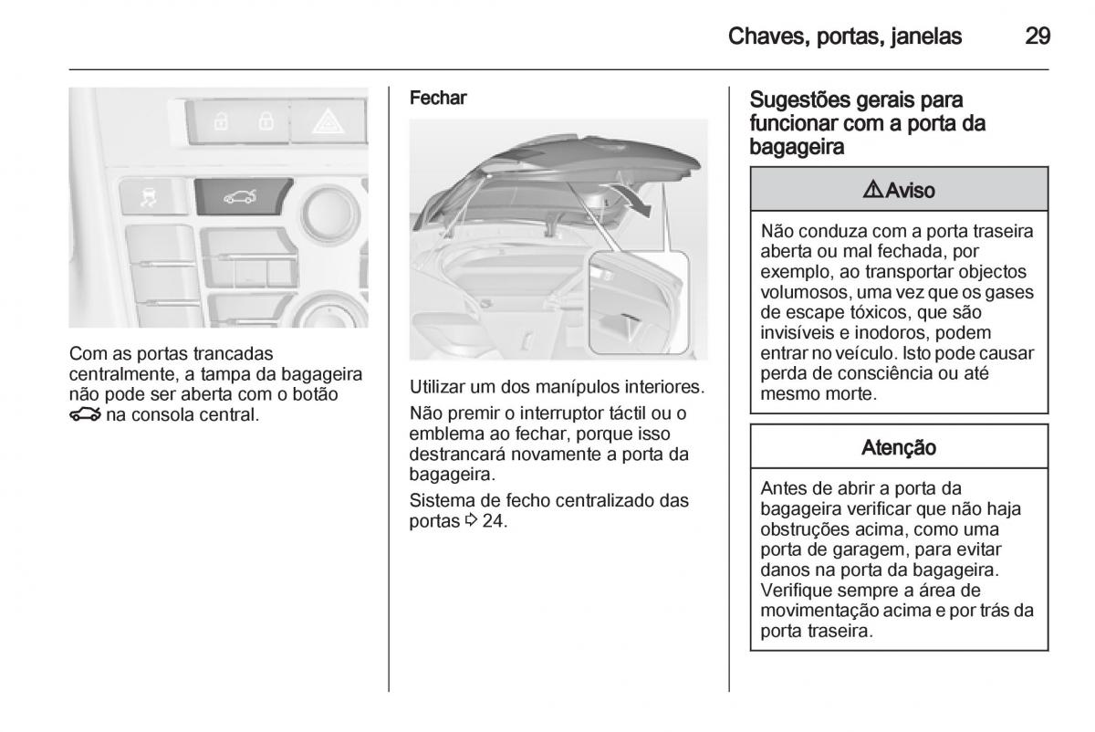 Opel Astra J IV 4 manual del propietario / page 31