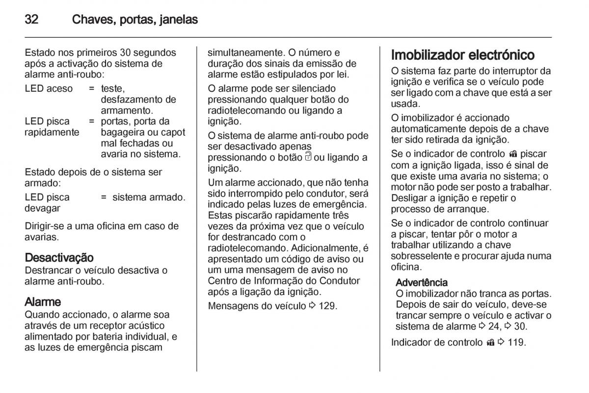 Opel Astra J IV 4 manual del propietario / page 34