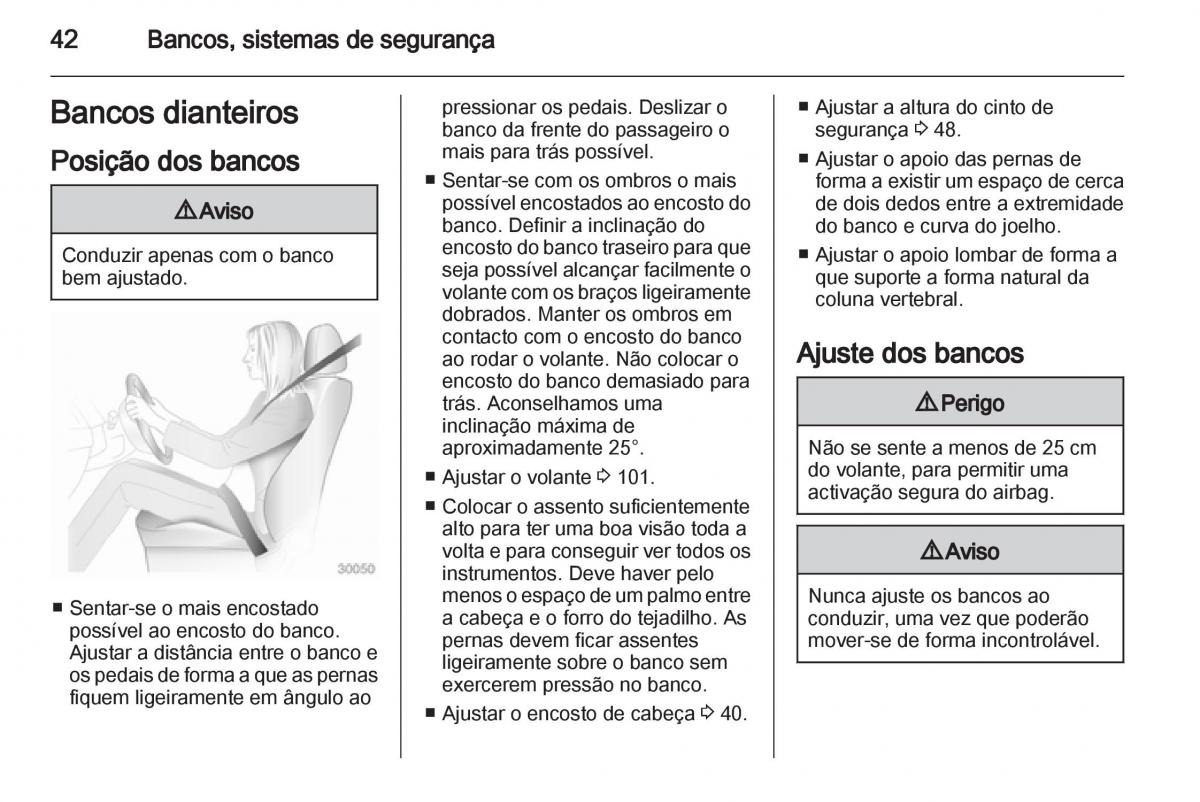 Opel Astra J IV 4 manual del propietario / page 44